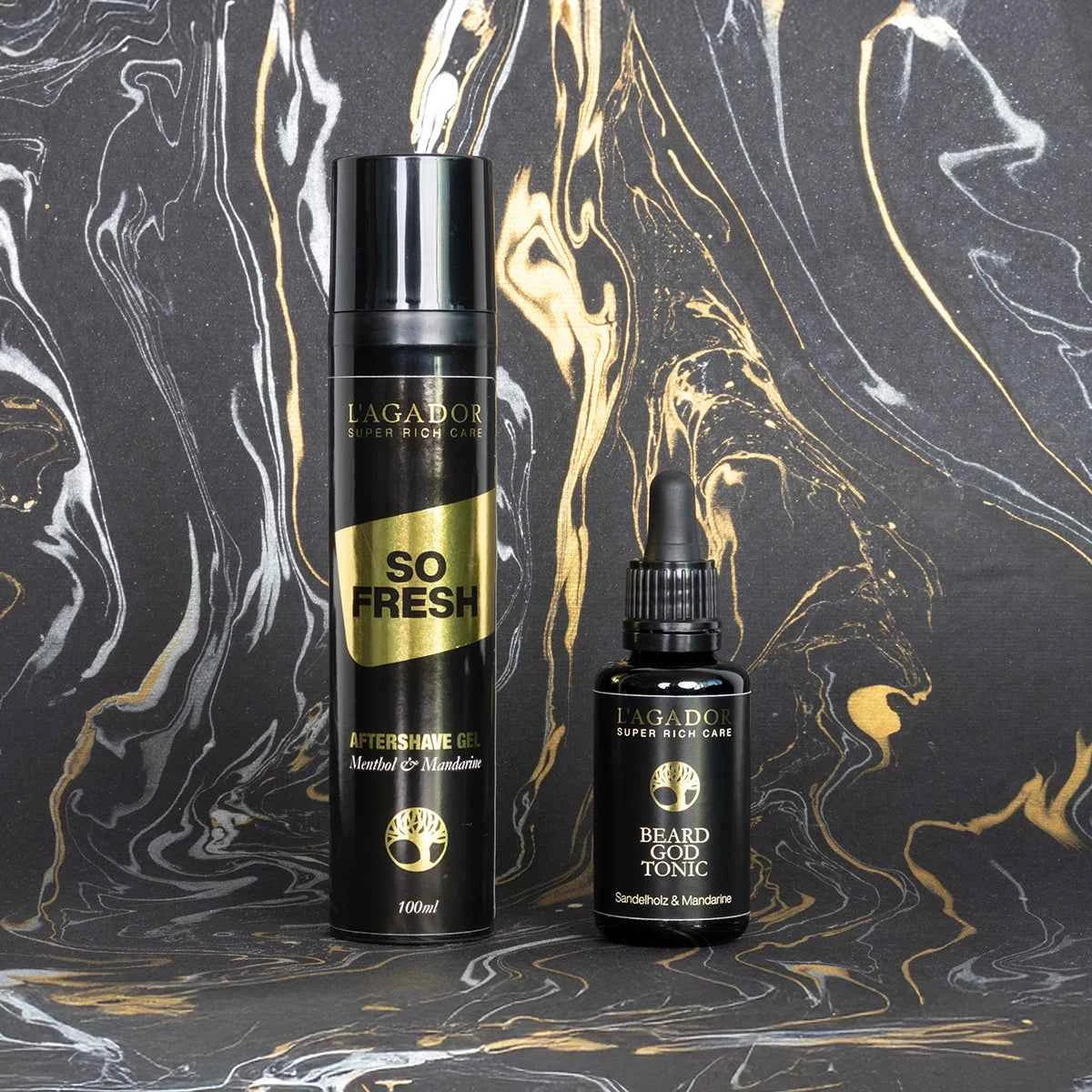 Bartpflege Set, Beard God Tonic & So Fresh